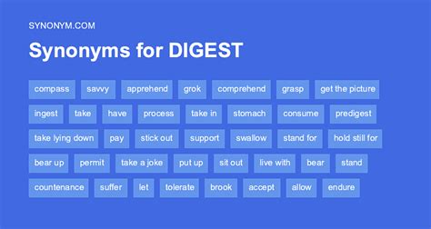 synonym digestable|DIGESTIBLE in Thesaurus: 100+ Synonyms & Antonyms for .